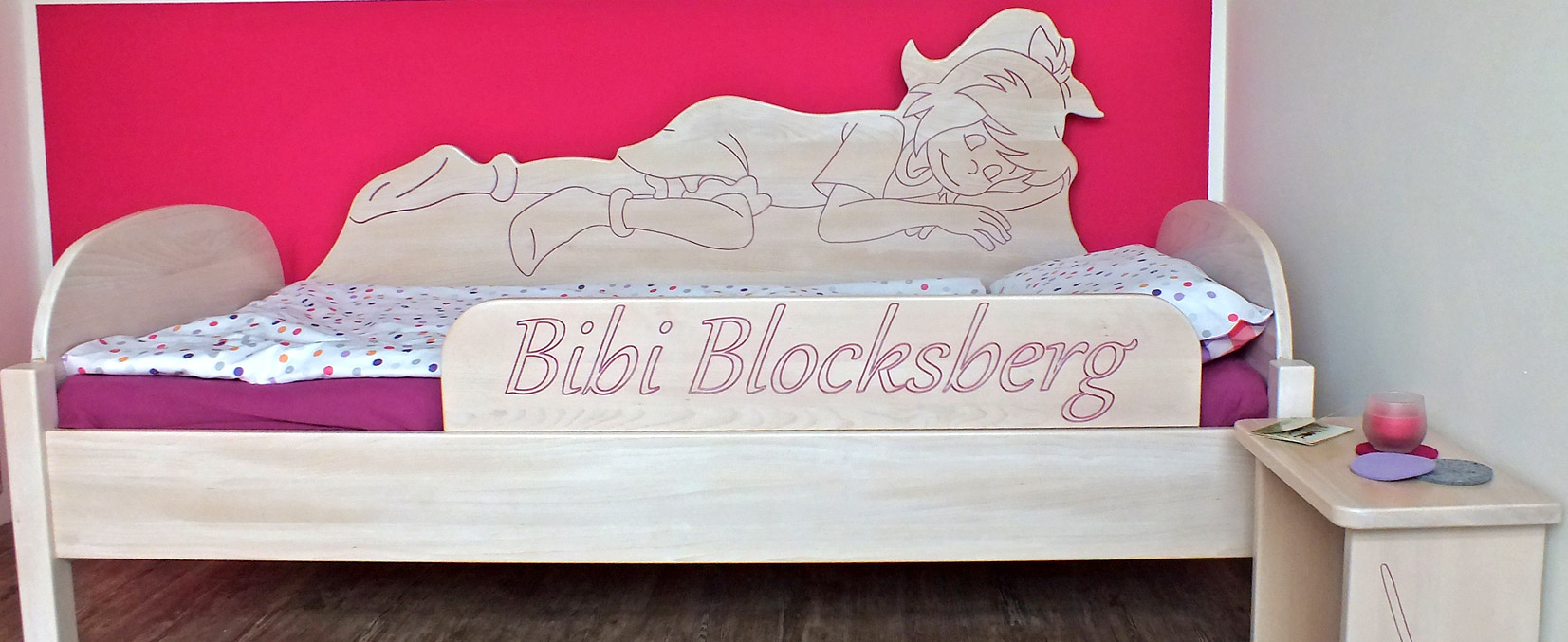 Bibi-Blocksberg-Bett
